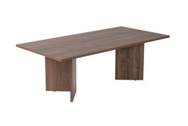 Nordure Mesa de Café Nogal 119x40x60 cm Tablero Melamina Sala de Estar Elegante Acogedora Duradera Sofisticada Moderna